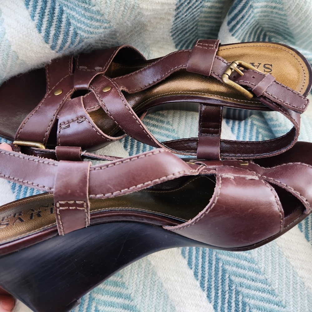 Brown Wedge Shoes